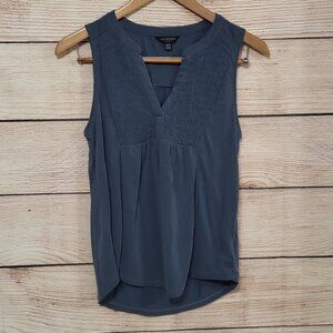 Lucky Brand Women's XS Sleeveless Top Blue